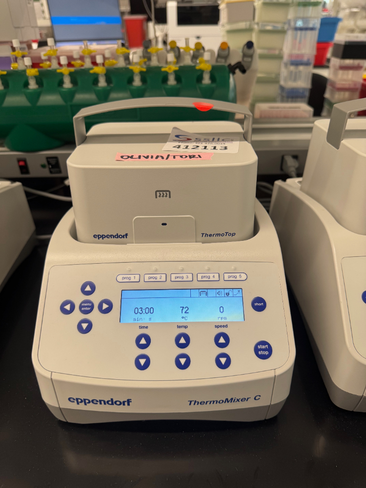 Image of Eppendorf ThermoMixer C Tube Mixer